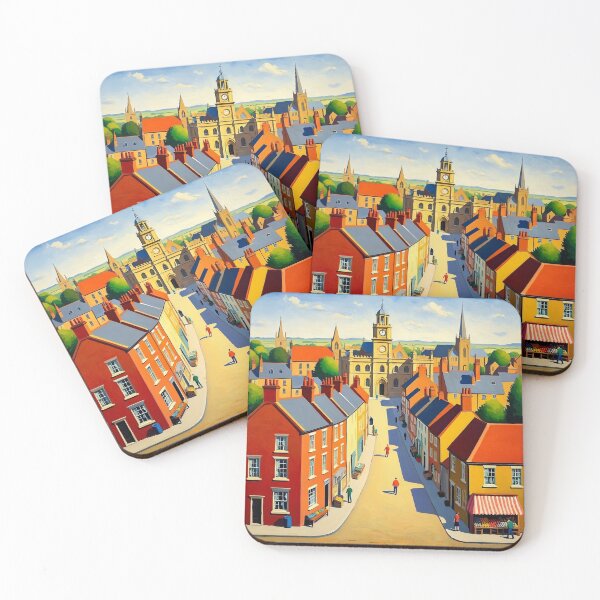 Item preview, Northern England painting vintage artwork designed and sold by Vintage Designs +.