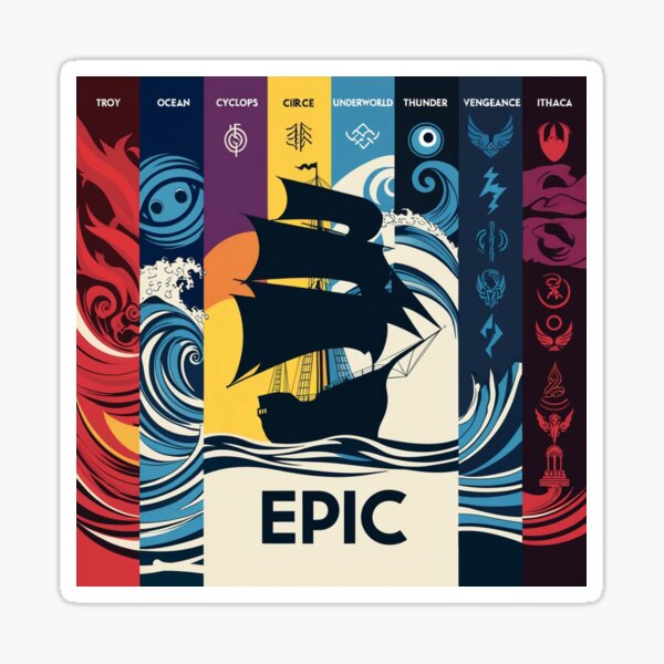 Vista previa del artículo con la obra «Épica (alta calidad)», diseñado y vendido por Sakyverse.