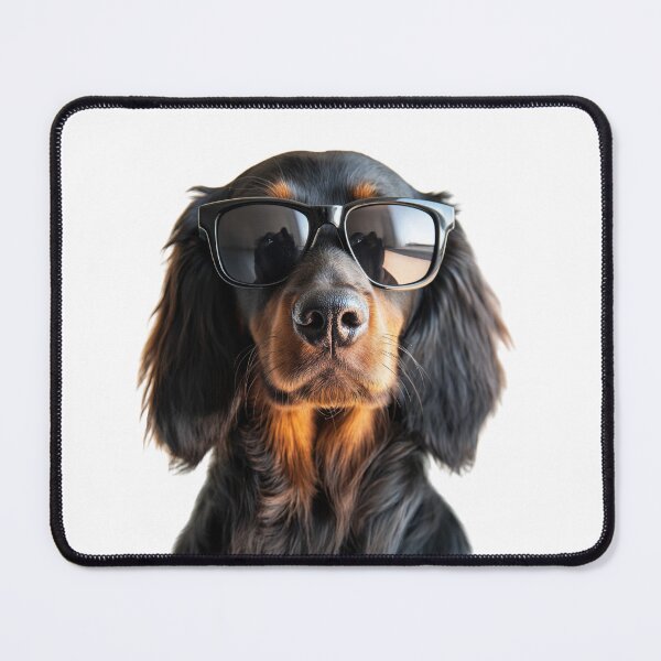 Item preview, Funny cool Gordon Setter Dog wearing sunglasses designed and sold by LazyOwlStore.