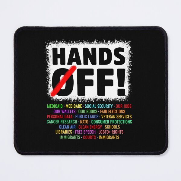 Item preview, Hands Off Protest Social Security And Medicare Protest designed and sold by Har-vee.