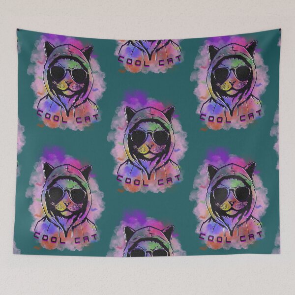 Item preview, Cool Cat! Design designed and sold by BrHrocknroll.