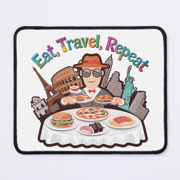 Item preview, Foodie Wanderer Taste the Journey T-Shirt designed and sold by MysticNest Studio.
