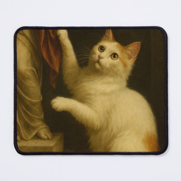 Item preview, Grace and Marble – Turkish Van in High Renaissance Style designed and sold by LesChatsArt.