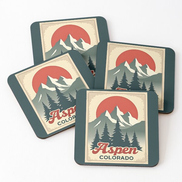 Artikelvorschau, Aspen - Colorado - Vereinigte Staaten entworfen und verkauft von GoodOldVintage.