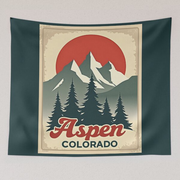 Item preview, Aspen - Colorado - United States  designed and sold by GoodOldVintage.