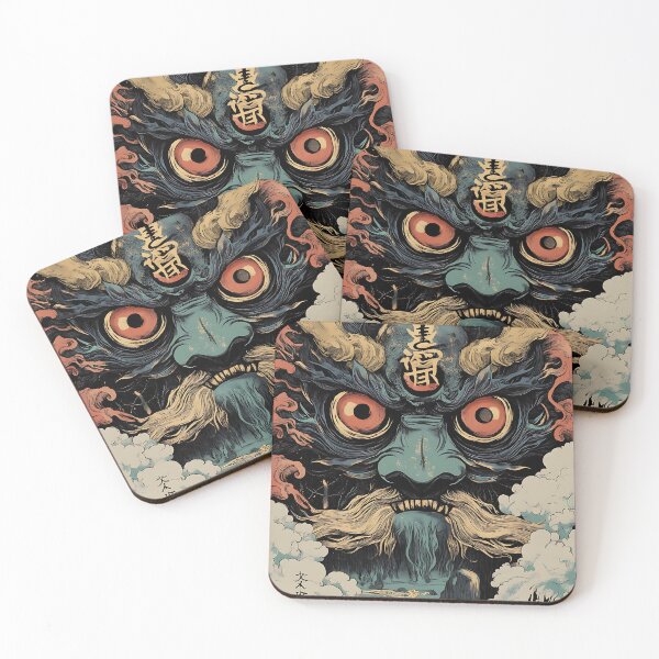 Item preview, Japanese Yokai Art: Mirror Demon designed and sold by bapupa.