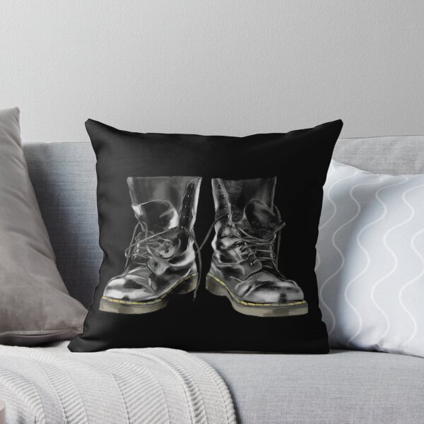 Item preview, Worn Boots Illustration – Worn boots, vintage look, Procreate drawing, fashionable shoes. Dark background designed and sold by Nadja Leutloff.