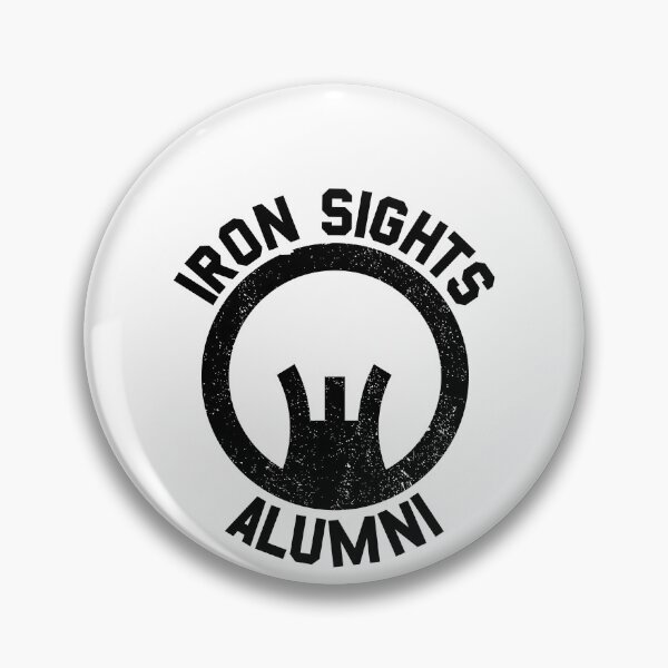 Item preview, Iron Sights Alumni Military Veteran Marksmanship Iron Sights Gear designed and sold by DynamicDesign.
