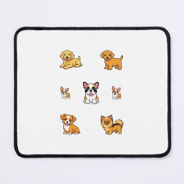 Item preview, Cute Mini Dogs designed and sold by PaperCraftersUk.