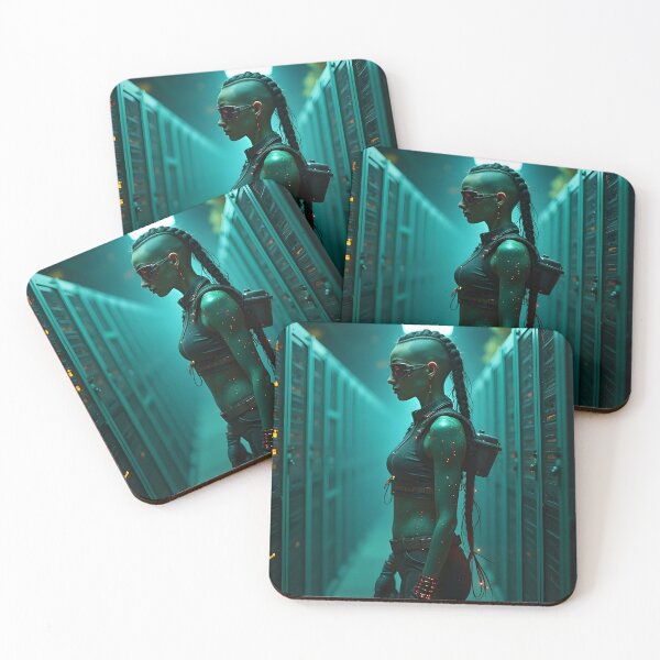 Item preview, Nanopunk Infiltrator: Ghost in the Data Fortress designed and sold by vividcrucibledesigns.