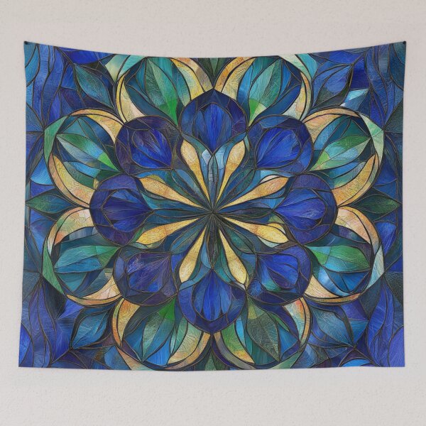 Item preview, Stained Glass Extravaganza Mosaic Mandala Pattern designed and sold by GrinGalore.