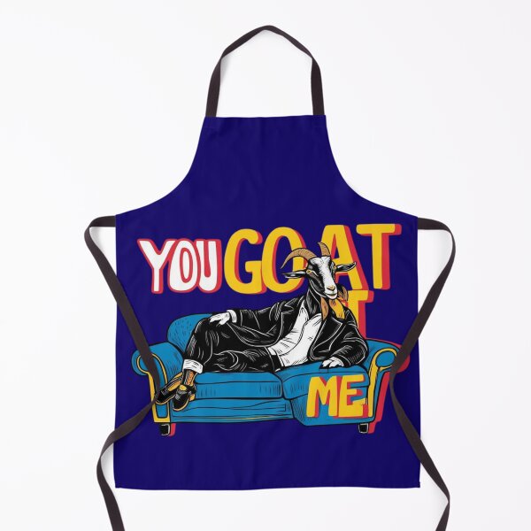 Item preview, You Goat Me - Funny Goat Pun Art designed and sold by WeirdSketcher.
