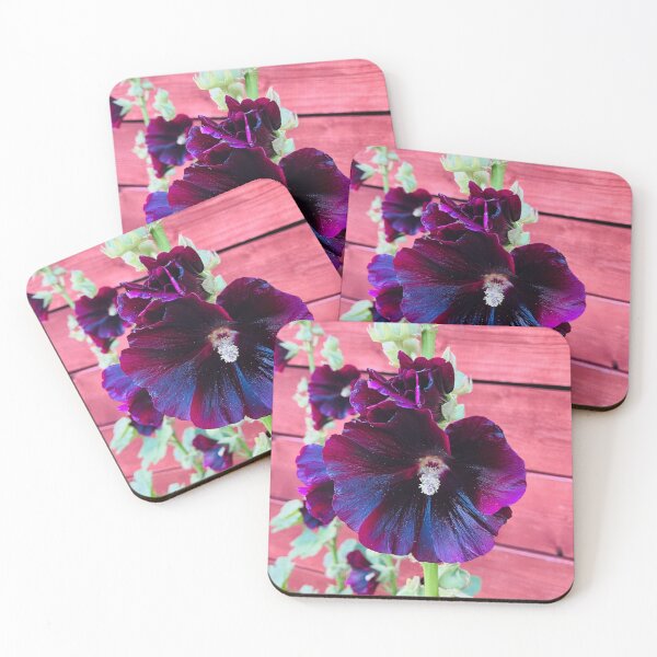 Item preview, Black Hollyhocks designed and sold by Gertrude Lok.