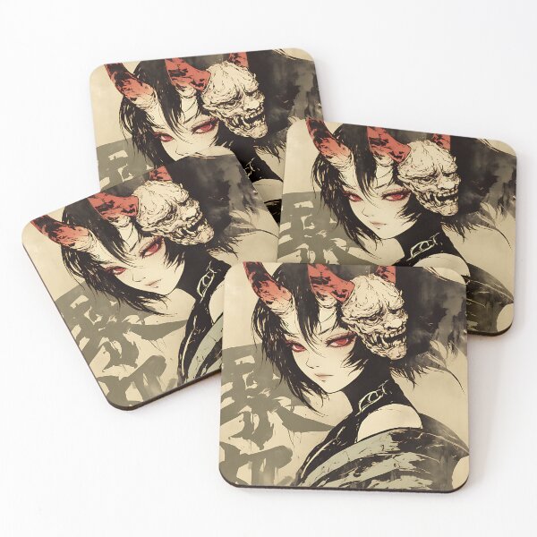 Item preview, Oni Girl: Anime Yokai Princess designed and sold by bapupa.