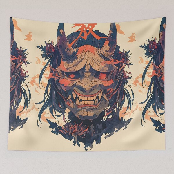 Item preview, Japanese Hannya: Mythical Oni designed and sold by bapupa.