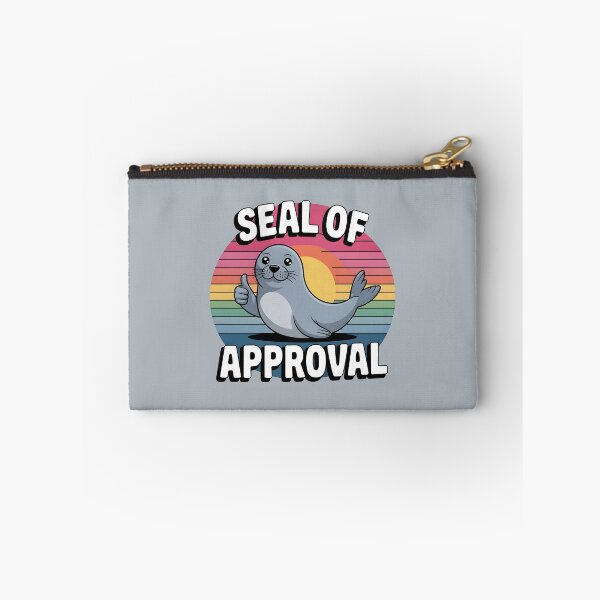 Item preview, Seal of Approval – Cute Seal Pun designed and sold by Jollys-ArtShop.