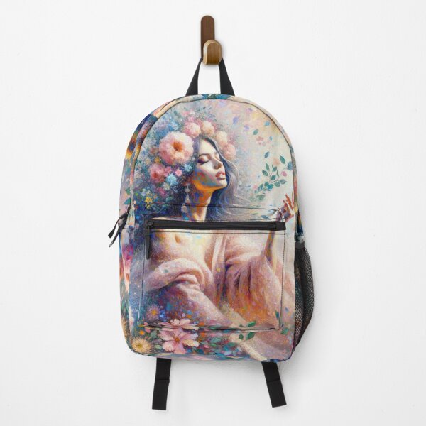 Vista previa del artículo con la obra «Amante de las flores de colores», diseñado y vendido por M-Y-A-R-T-.