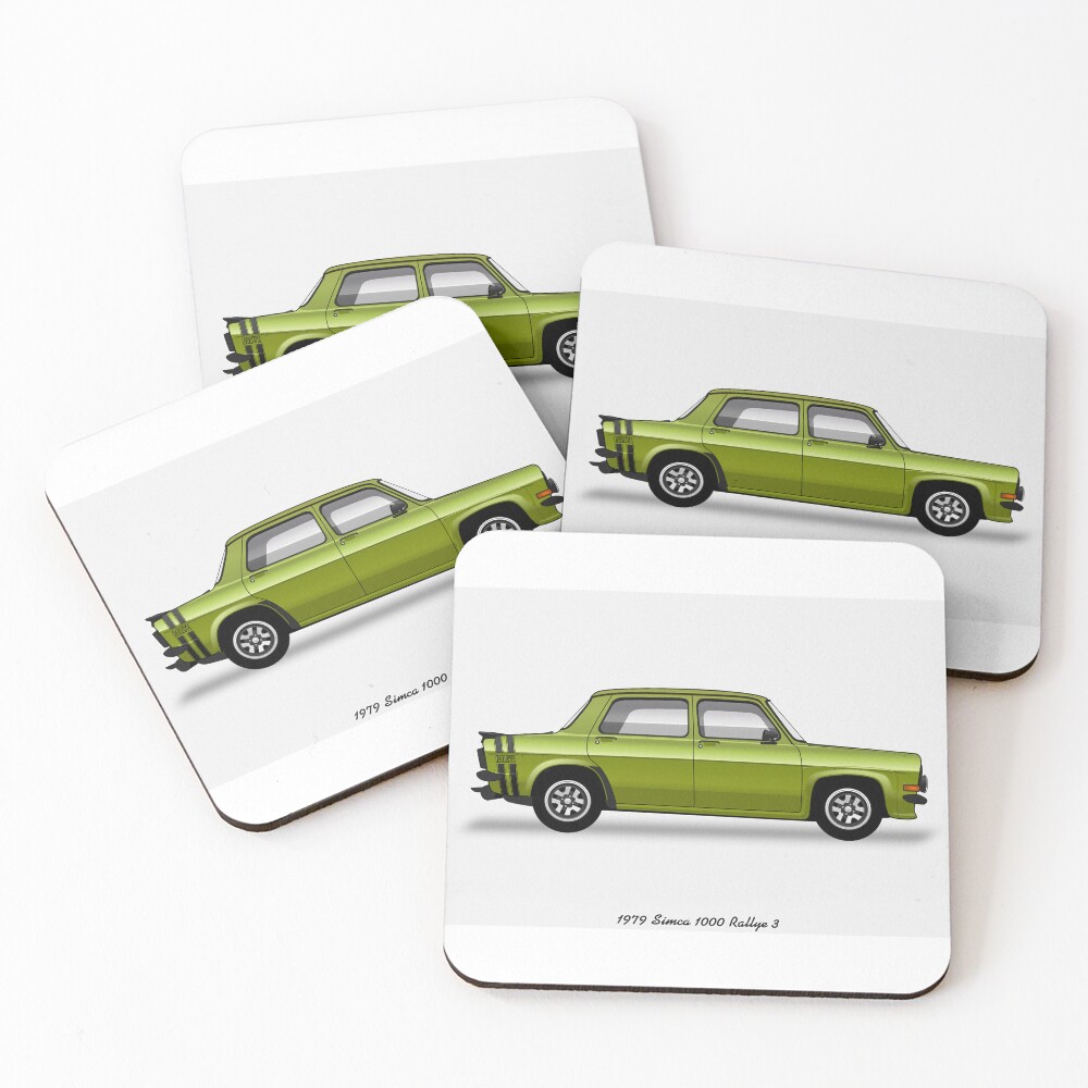 Item preview, Coasters (Set of 4) designed and sold by ArtoAuto.