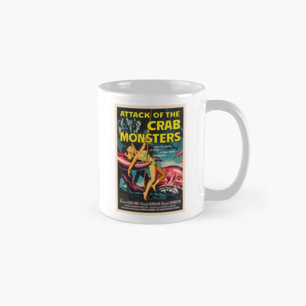 Aperçu de l'œuvre L'attaque des monstres crabes créée et vendue par Angry Swan Designs.