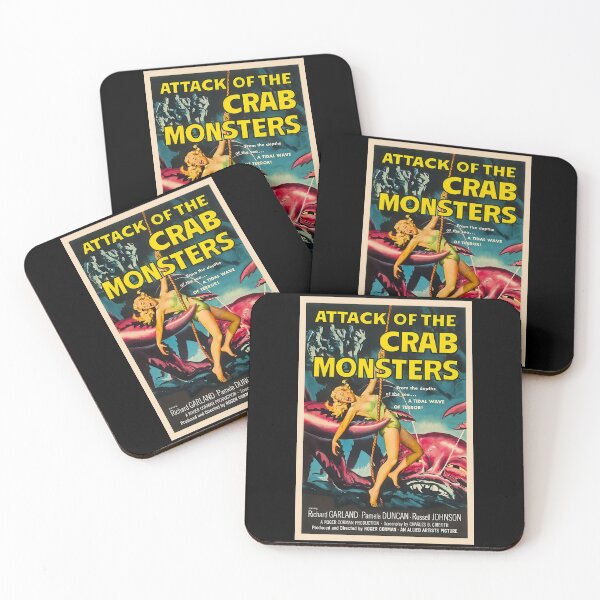 Item preview, Attack Of The Crab Monsters designed and sold by Angry Swan Designs.