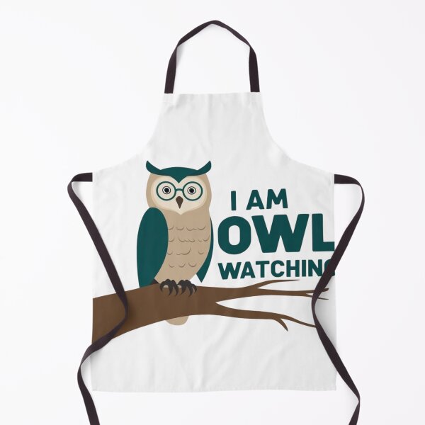 Item preview, I Am Owl Watching - Minimalist Owl Design designed and sold by WeirdSketcher.