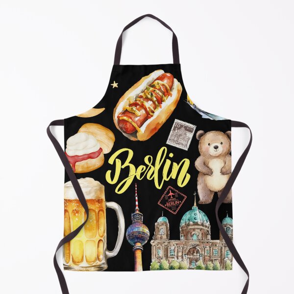 Item preview, Berlin Germany - Watercolor Mosaic designed and sold by TuncGK.
