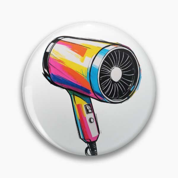Item preview, Decora Style Rainbow Hair Dryer designed and sold by TackyTime.