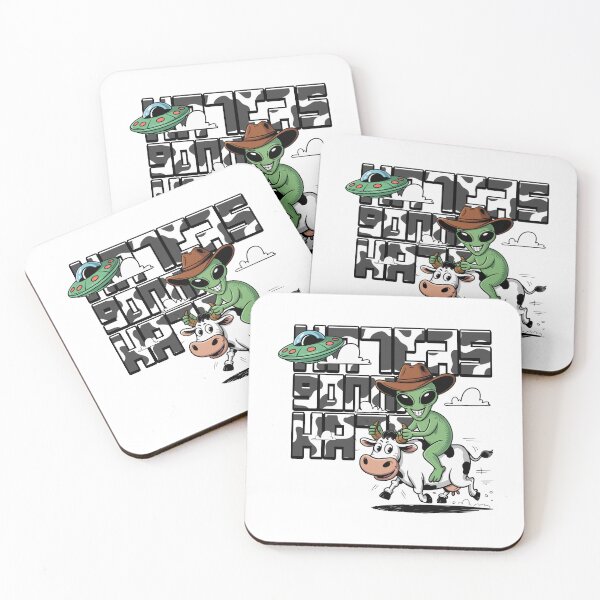 Item preview, Alien Cowboy Haters Gonna Hate designed and sold by MonkiFlipp.