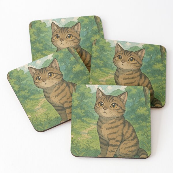 Artikelvorschau, Mystische Katze im wilden Land entworfen und verkauft von MIBdesign.