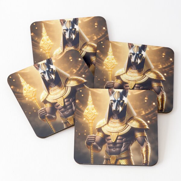 Item preview, Anikubis, Lord of the Ether – Mythological & Spiritual Art designed and sold by HighestMind_888.