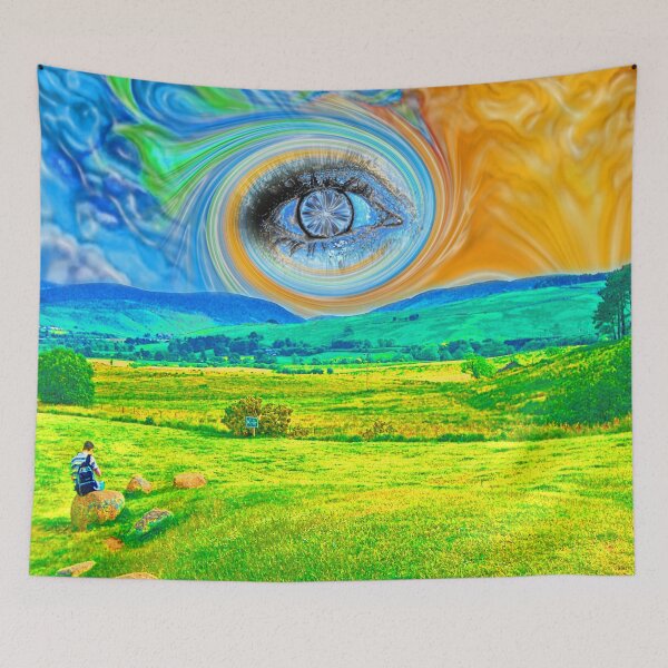 Item preview, EyeOfTheStormPeace2 designed and sold by Klaus Bremner (Autotelic Art).