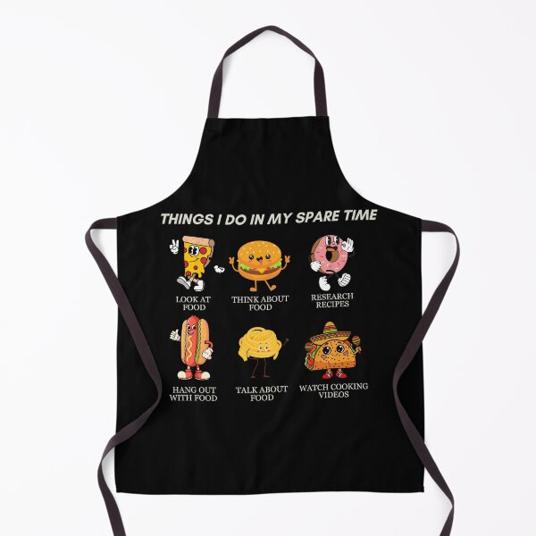 Item preview, Things I Do In My Spare Time Food Humor designed and sold by Abdu Innovations.
