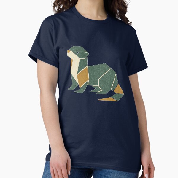 Artikel-Vorschau von Geometrischer Otter, designt und verkauft von PerlowskiArt.