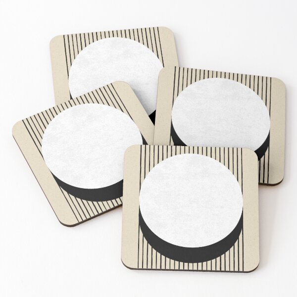 Item preview, Circle B&W Stripes - Abstract designed and sold by moonlightprint.