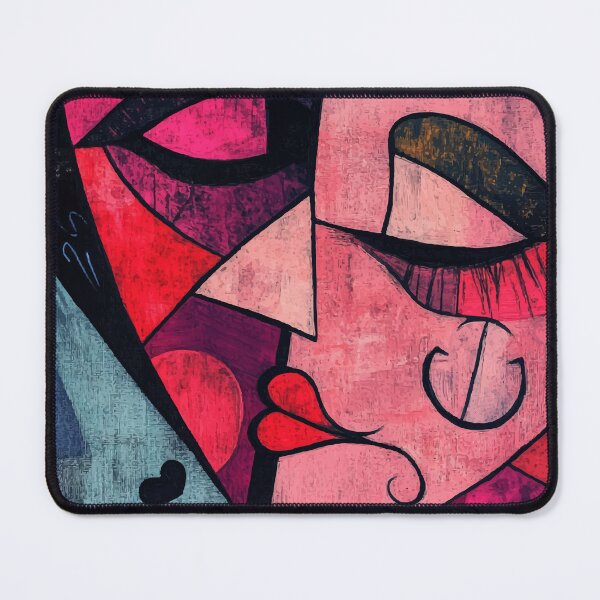 Item preview, Cubist Love - Picasso-Inspired Valentine's Art designed and sold by Moss and Moon Studio.