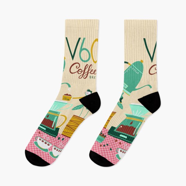 Item preview, V60 Coffe Brew Illustration designed and sold by Angela Sbandelli.