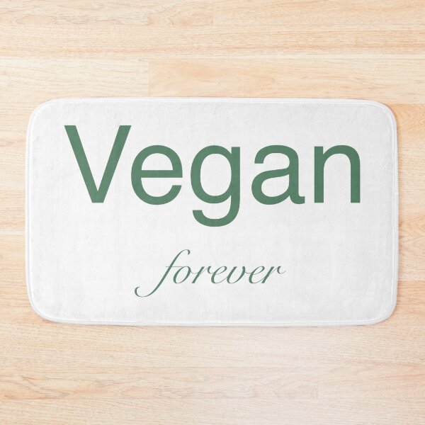 Item preview, Green “Vegan forever” text designed and sold by majownik.