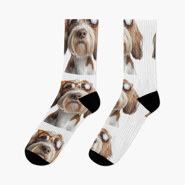 Item preview, Funny cool Grand Basset Griffon Vendéen Dog wearing sunglasses designed and sold by LazyOwlStore.