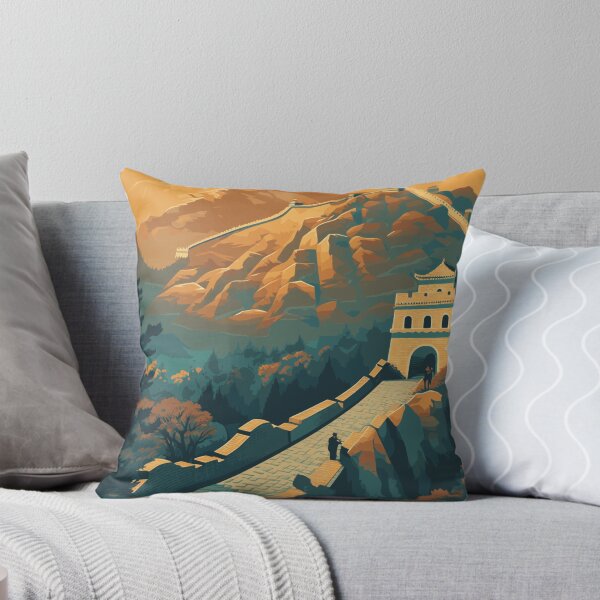 Item preview, The Great Wall of China Scenic Artwork designed and sold by JackCurtis1991.