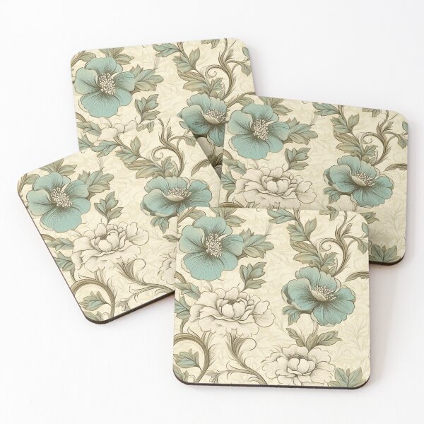 Item preview, Retro Floral Elegance designed and sold by Jirka Svetlik, Studio Illuvision.