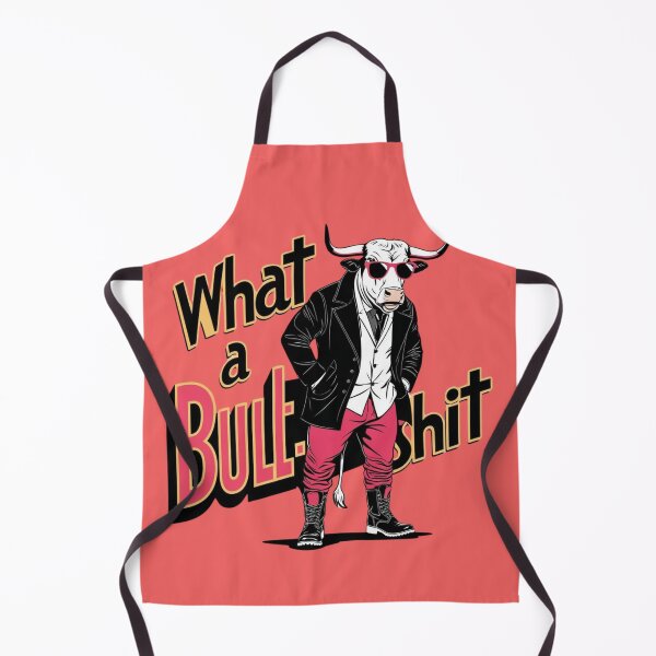 Item preview, What a Bullshit - Funny Bull with Attitude Design designed and sold by WeirdSketcher.