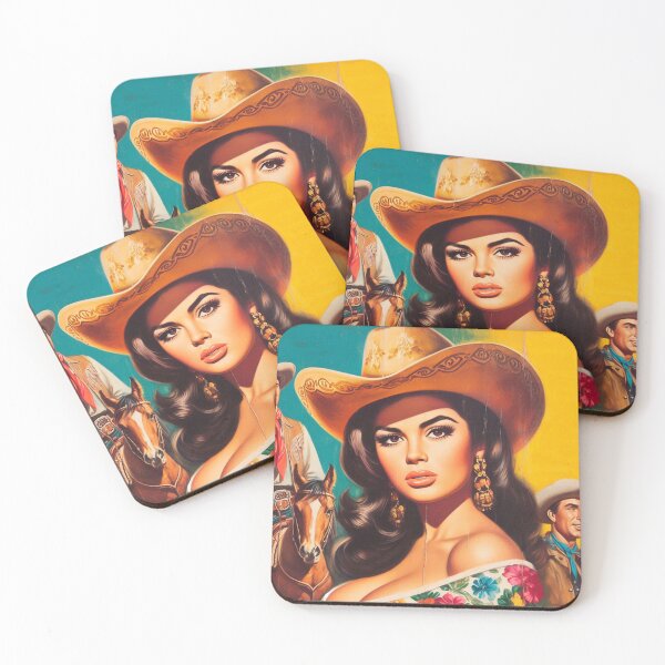Item preview, Vintage Rodeo Pin-up designed and sold by PulpVintage.
