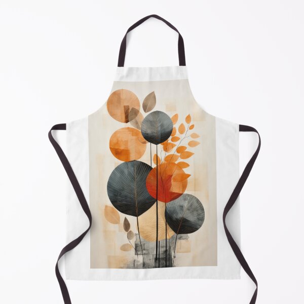 Item preview, Abstract leaf print art designed and sold by MiraCleAI.