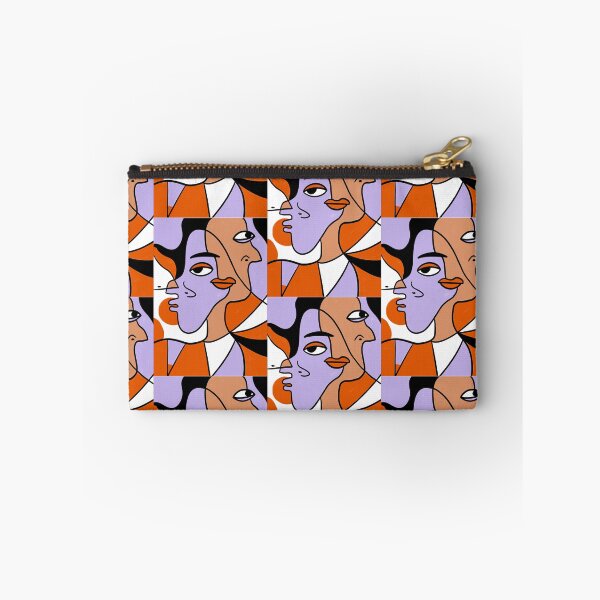 Item preview, “Harmonious Abstract Faces - Cubist Art Print” designed and sold by DigiGoods.