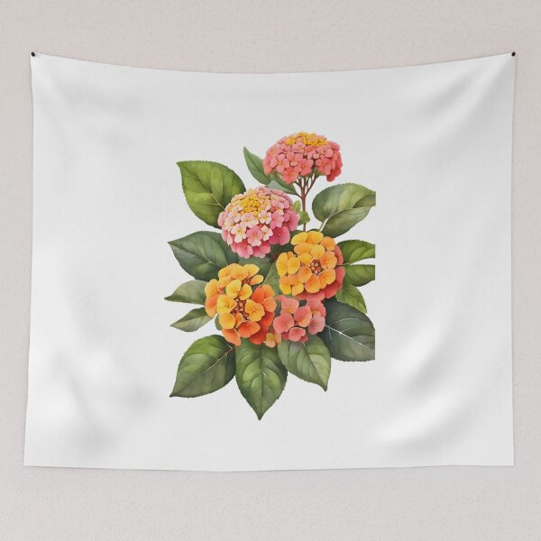 Item preview, Lantana (Lantana camara) designed and sold by HOMETOWN86.