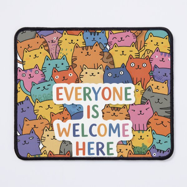 Item preview, Everyone is wekcome here, Cat designed and sold by atihca.