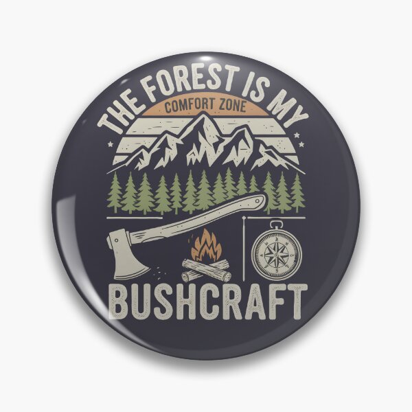 Item preview, Bushcraft the forest is my comfort zone designed and sold by IdeaTree.