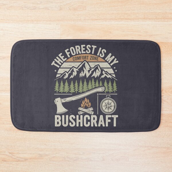 Item preview, Bushcraft the forest is my comfort zone designed and sold by IdeaTree.