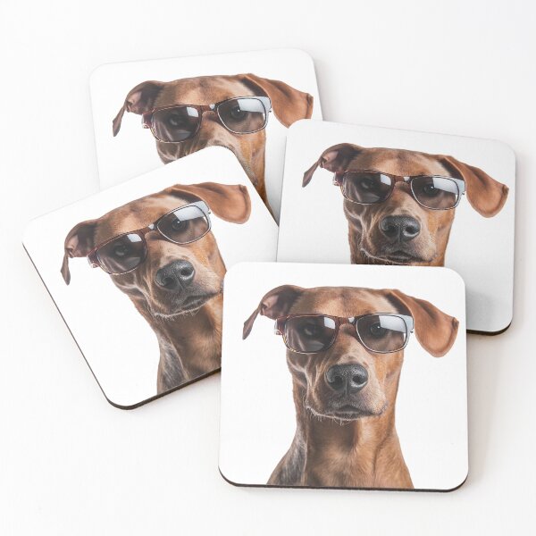 Item preview, Funny cool Harrier Dog wearing sunglasses designed and sold by LazyOwlStore.