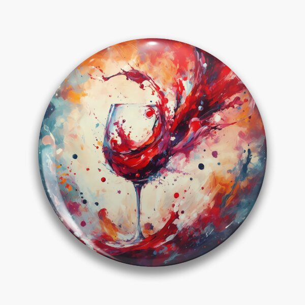 Item preview, Wine Splash designed and sold by Visual Nomad Club.